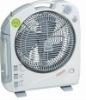 XTC-168C radio rechargeable fan with 12 inch blade