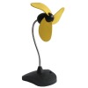Yellow and Black USB  Desk Fan