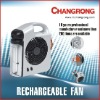 adjustable base 2-speed emergence light fan