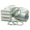 aluminum flexible duct,kitch flexible oil aluminum vaccum duct,flexible aluminum hose