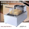 automatic deep fryer DF-81 counter top electric 1 tank fryer(1 basket)