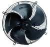 axial industrial fan with external rotor motor 450mm