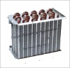 bare aluminum fin condenser (aluminum fins and copper pipes)
