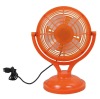 battery orange pedestal brushless fan