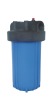 big blue housing for household water filter system