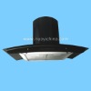 black chimney with remotor control cooker hood NY-900A16