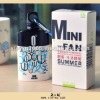 bottle shaped battery fan industry/plastic portable mini fan for promotion