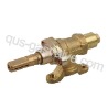 brass burner gas valve