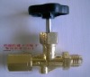 brass gas valve
