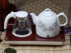 ceramic electric kettle with teapot set