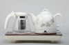 ceramic electric kettle with teapot set