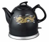 ceramic kettle TC-805 black dragon