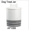 ceramic porcelain pet products accessries dog bowes jars cat rabbit