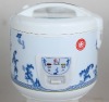 chinese flower pattern rice cooker