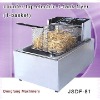 commercial deep fryers, counter top electric 1 tank fryer(1 basket)