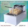 commercial induction fryer DF-81 counter top electric 1 tank fryer(1 basket)