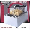 commercial kitchen fryer DF-81 counter top electric 1 tank fryer(1 basket)