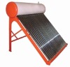 compact non-pressurized galvanized solar water heater