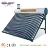 compact pre-heated solar water heater with copper coils