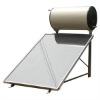 compact pressurized flat plate solar water heater