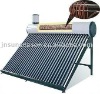 compact solar water heater with exchanger