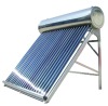 compact unpressurized solar household water heater