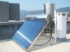 compact unpressurized solar power water heater