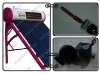 compact unpressurized solar water heater system