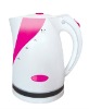 cordless plastic electric water kettle in home appliance