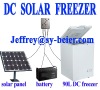 dc solar freezer 90L