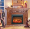 decor flame electric  fireplace