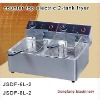 deep fryer DF-6L-2 counter top electric 2-tank fryer(2-basket)