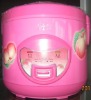 deluxe pink pattern rice cooker