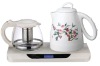 digital warm keeping ceramic electric kettle set