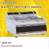 donut fryer, DF-685 counter top electric 2 tank fryer(2-basket)