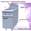 donut fryer machine JSGF-975 tank fryer(1-basket)with cabinet ,kitchen equipment