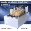 double basket deep fryer DF-81 counter top electric 1 tank fryer(1 basket)