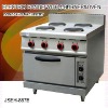 double burner electric range, DFEH-887B electric range with 4 burner and oven