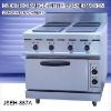 double burner electric range, JSEH-887A electric range with 4-burner and oven