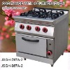 double burner gas range, DFGH-787A-2 gas range with 4-burner and oven