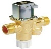 double control brass solenoid valve