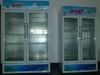 double glass door upright freezer  LC-521
