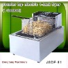 dry fryer, counter top electric 1 tank fryer(1 basket)
