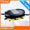 electric bbq for 8 persons with stone plate