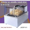 electric chicken fryer, counter top electric 1 tank fryer(1 basket)