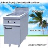 electric chicken fryer machine JSGF-975 tank fryer(1-basket)with cabinet ,kitchen equipment