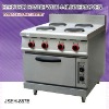 electric cooker oven, electric range with 4 burner and oven