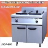 electric double fryer, 2 tank fryer(2-basket) with cabinet