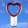 electric fan , heart shape bladeless electric fan,