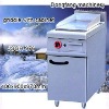 electric fryer JSGH-976 griddle with cabinet ,kitchen equipment